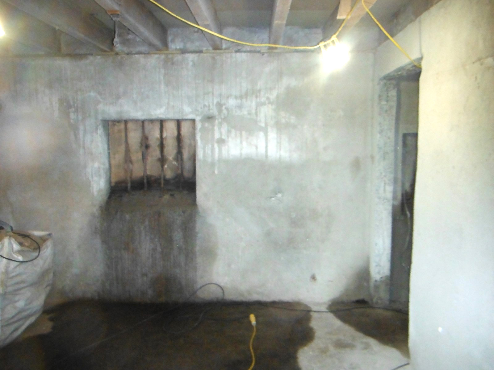 One of the hoppers was uncovered. Now a reasonable amount of natural light could get in by using a 
