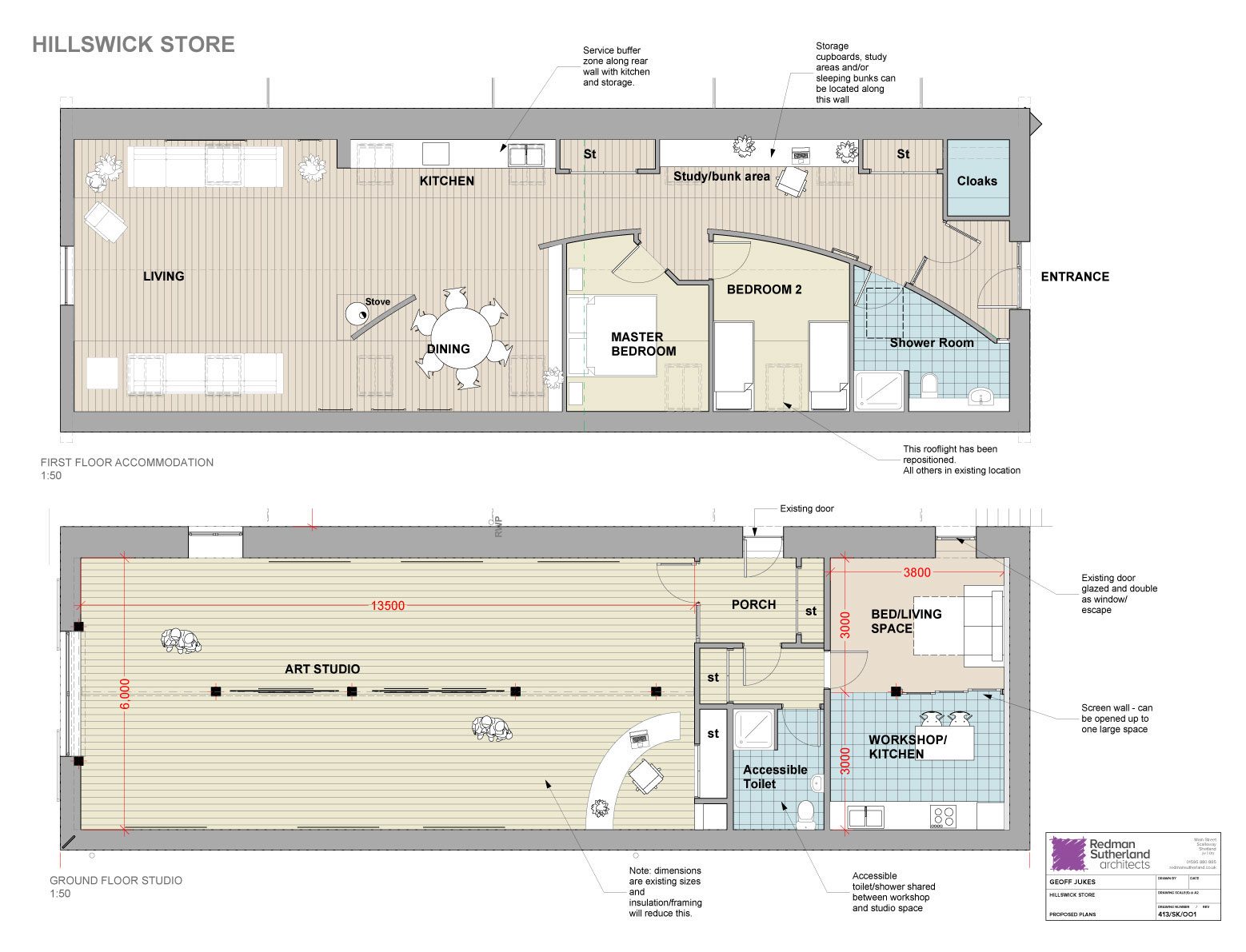Architects plans.