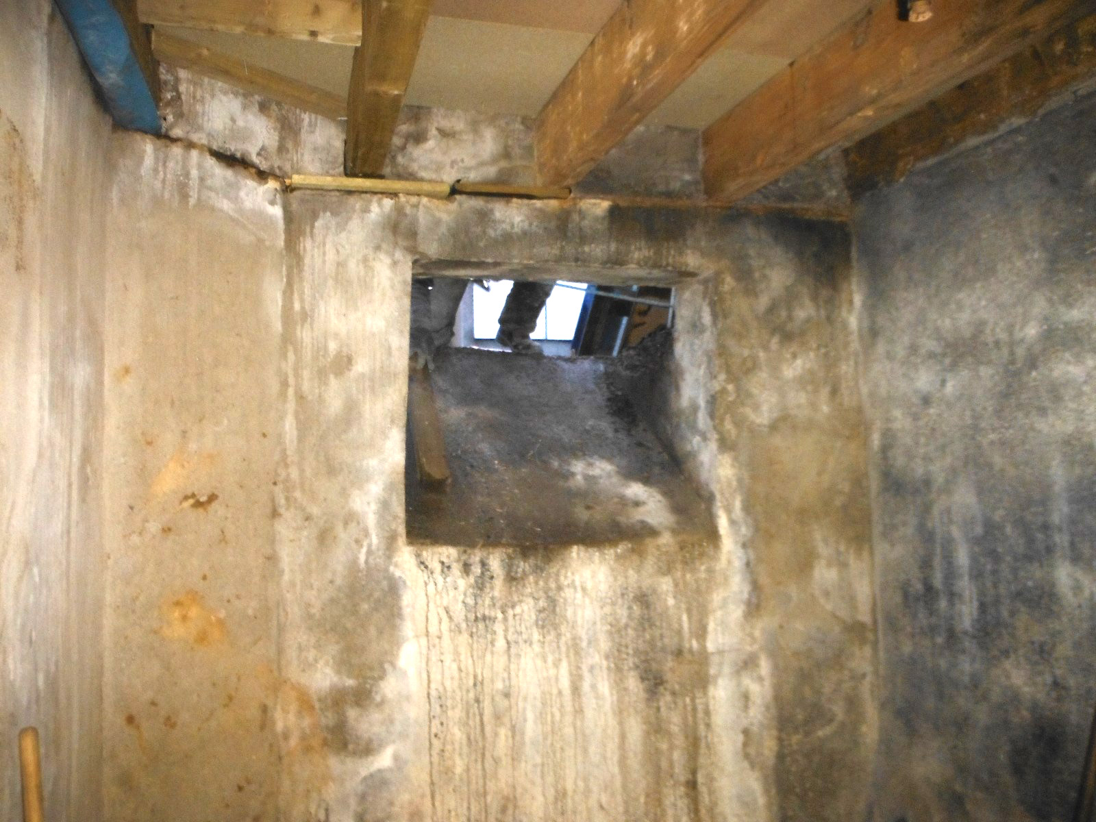 One of the hoppers was uncovered. Now a reasonable amount of natural light could get in by using a 